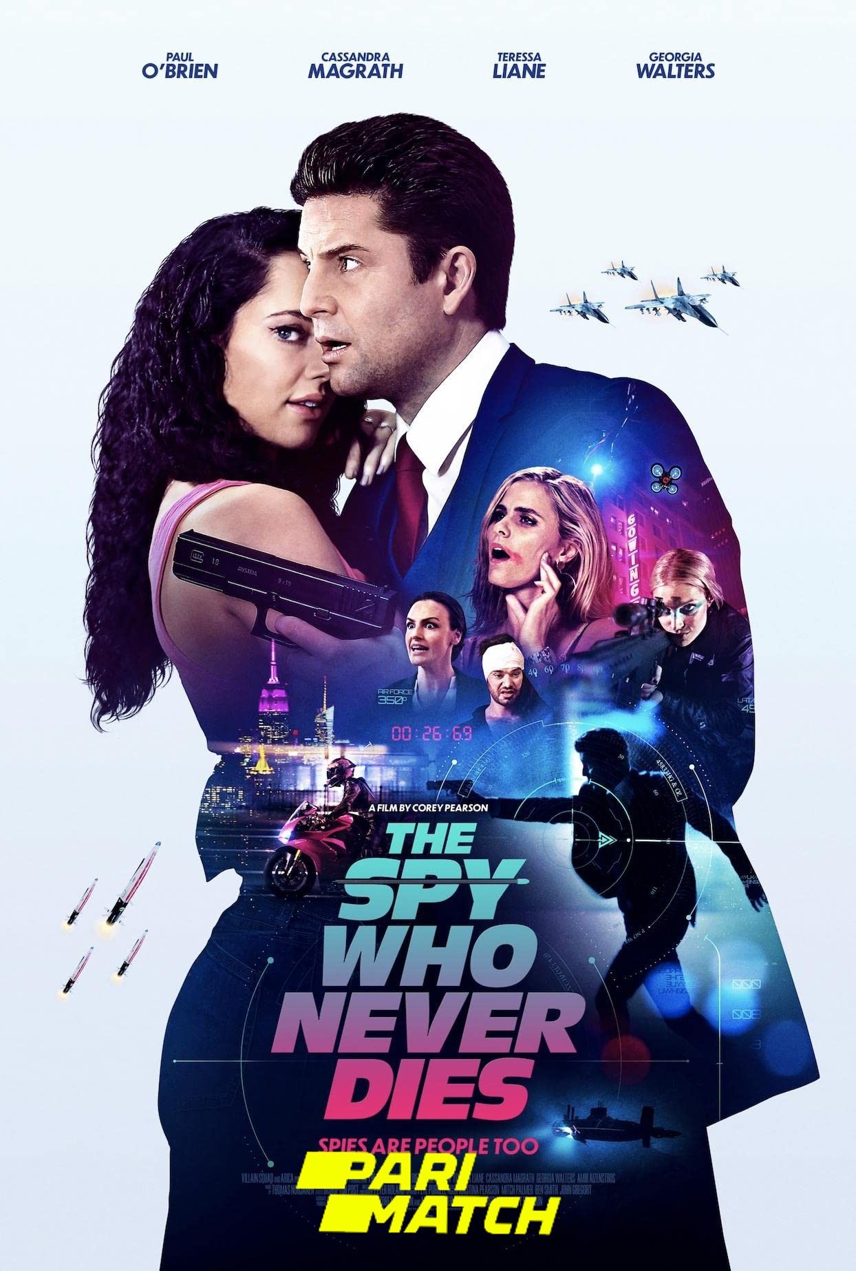 poster of The Spy Who Never Dies (2022) Hindi [Voice Over] Dubbed WEBRip